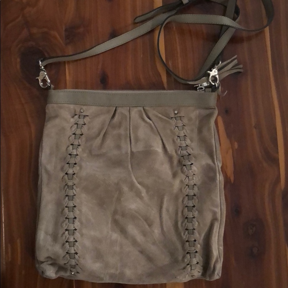 Suede bag